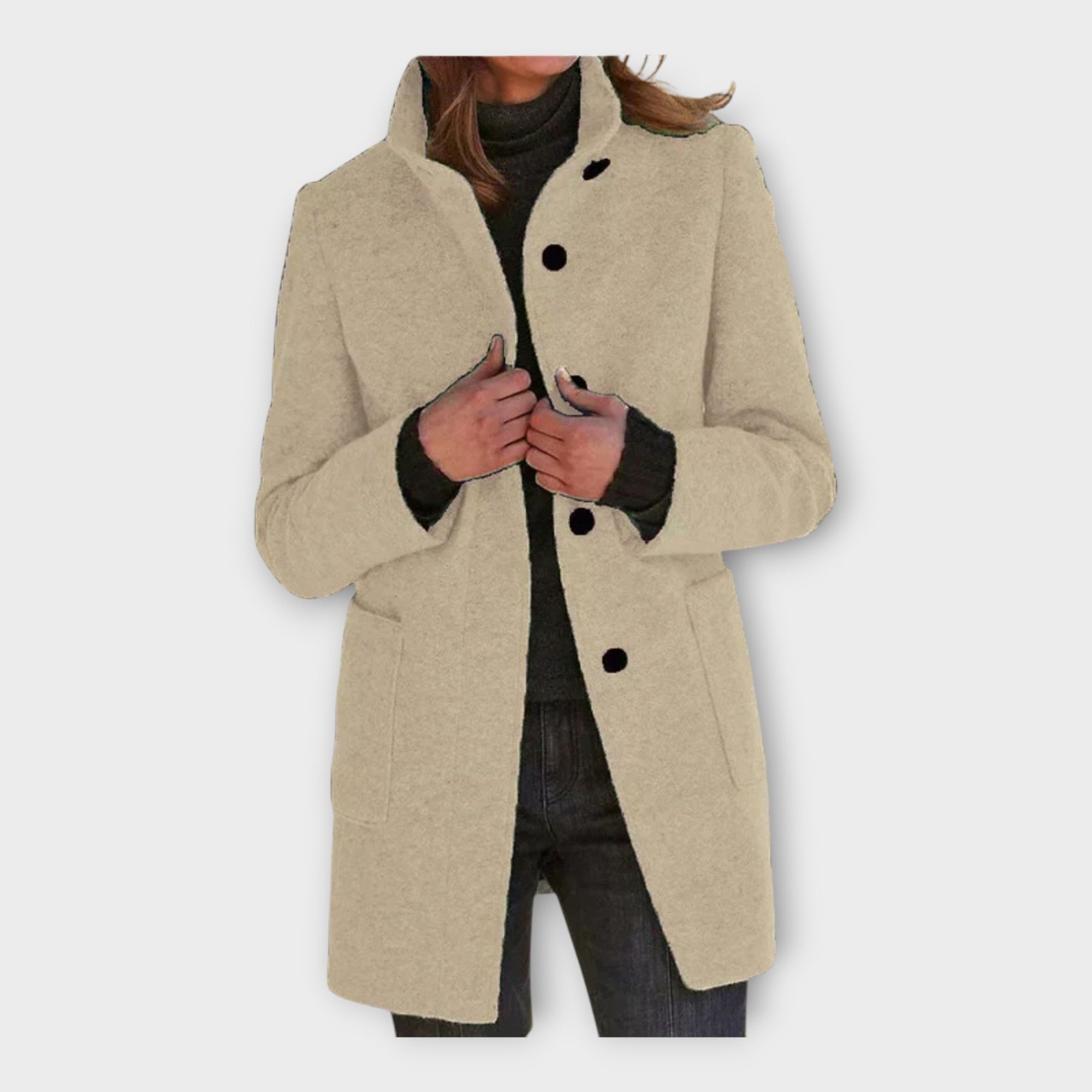 Elegáns Kabát Időtlen Stílussal