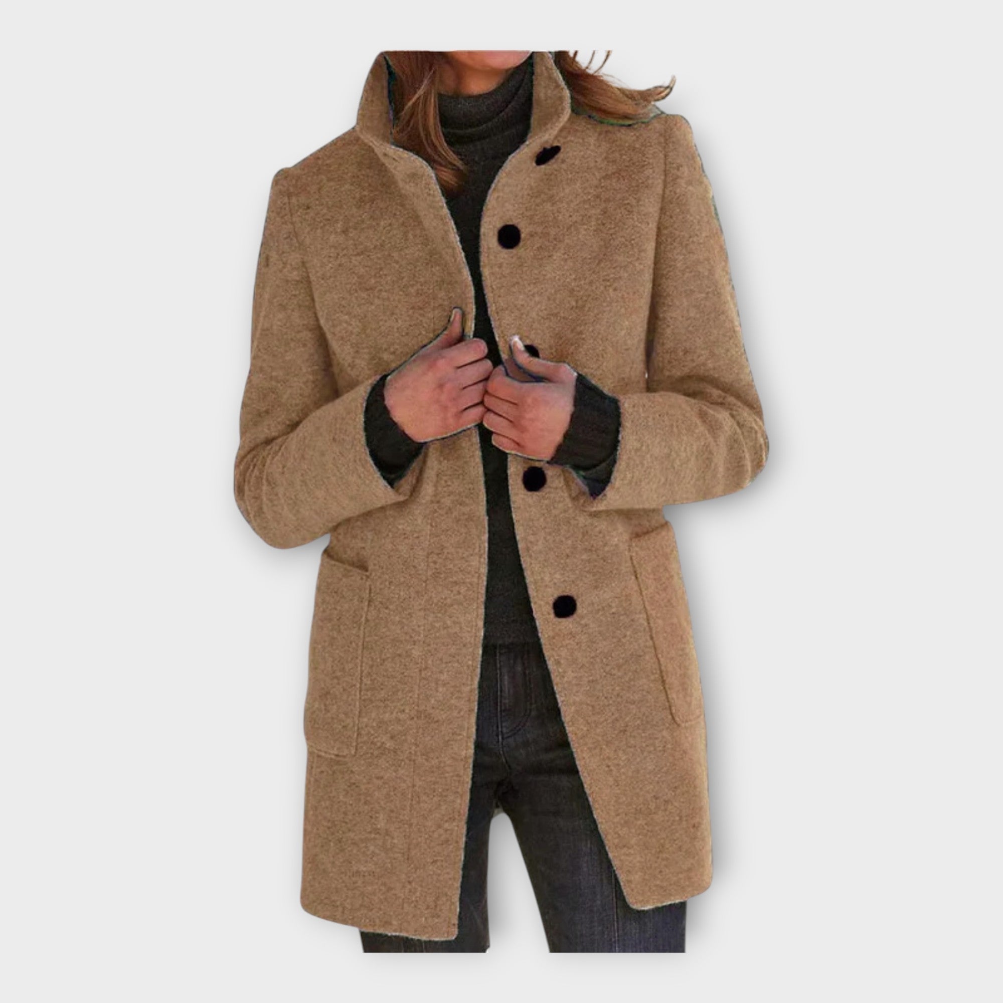 Elegáns Kabát Időtlen Stílussal