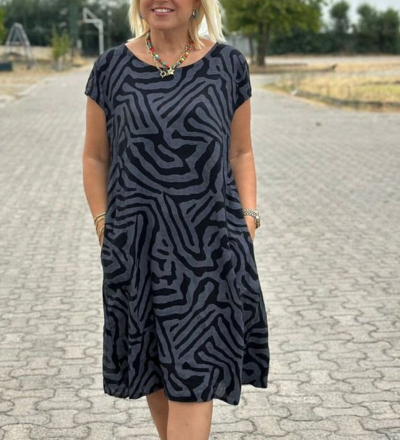 Noémi – Nyári Kerek Nyakú Ruha