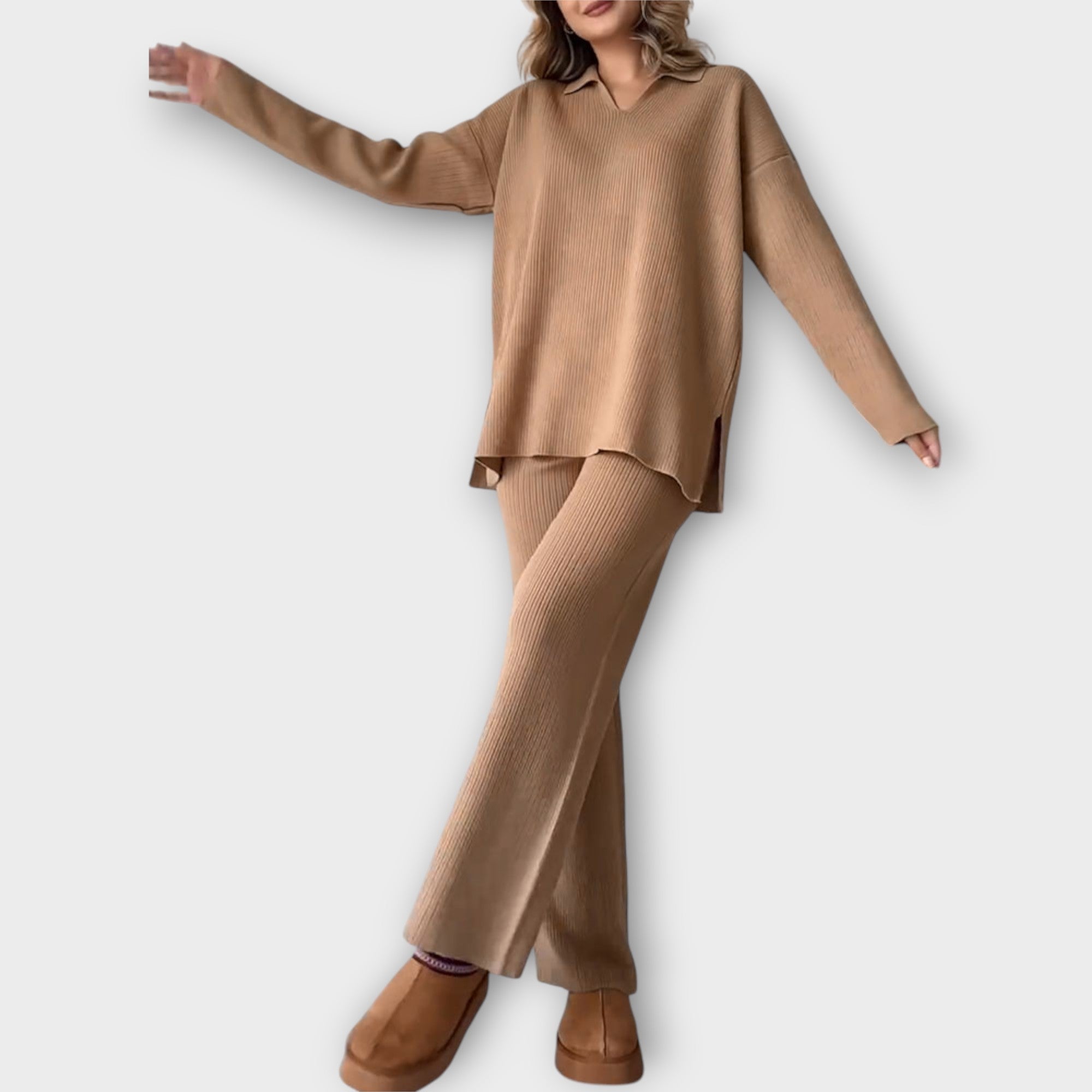 Laza Vonalú és Minimalista Dizájnnal Rendelkező Szett