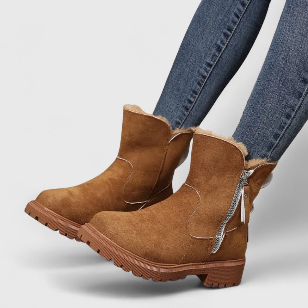 Iráni - Kényelmes és meleg csizmák puha béléssel a mindennapi eleganciához