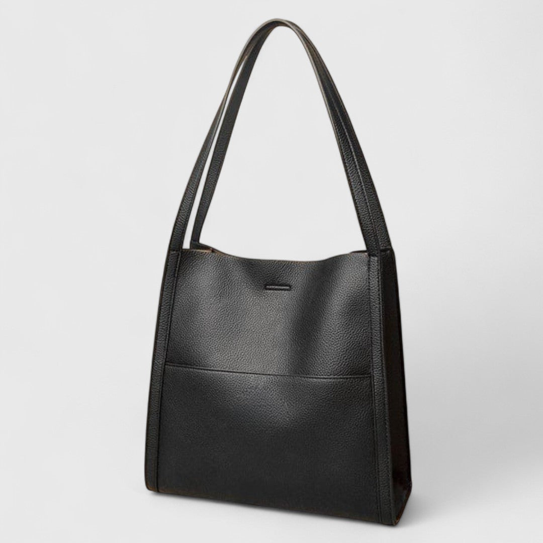 Plouisia - Bőr válltáska letisztult és elegáns dizájnnal