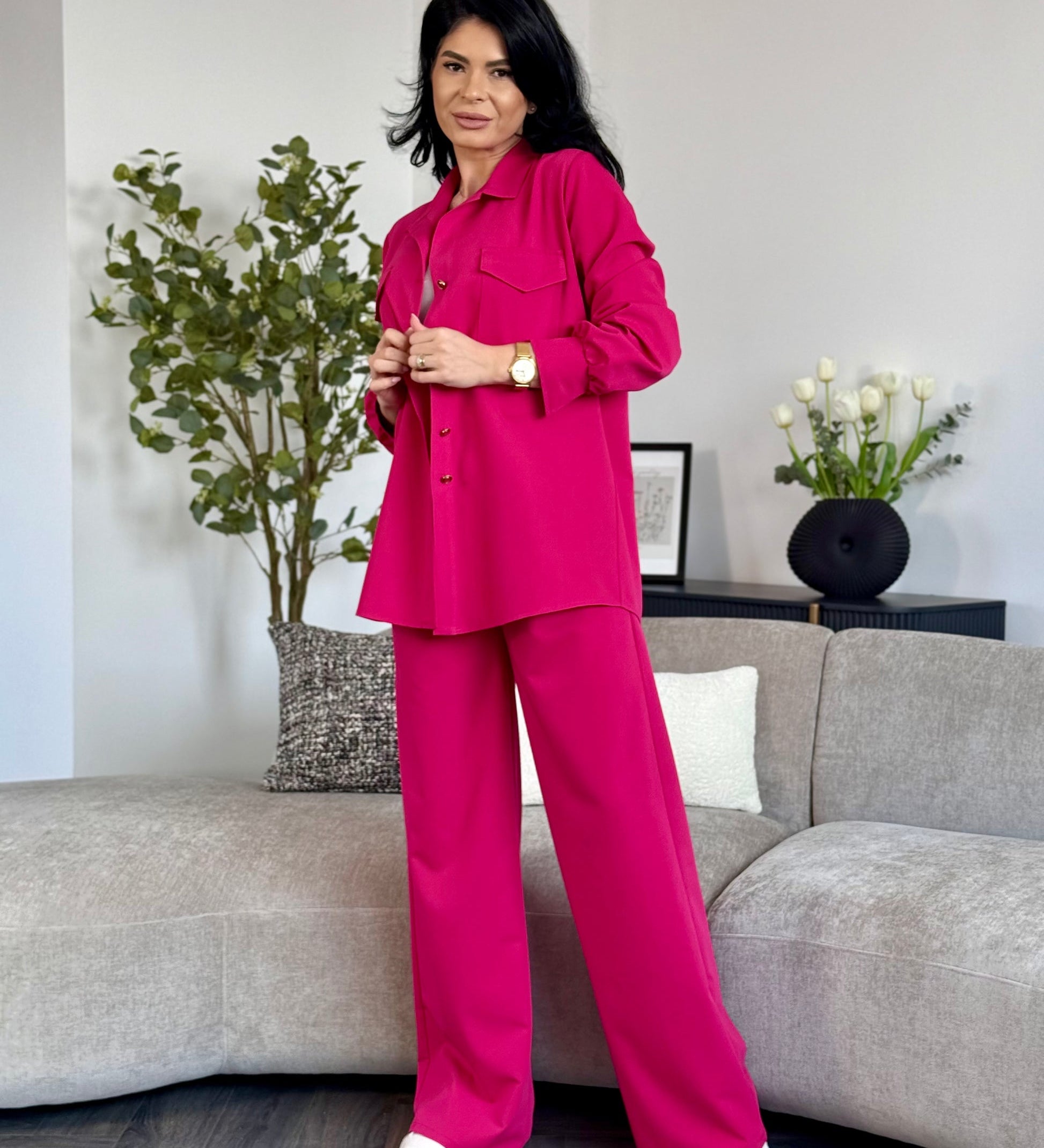 ‍Melinda – Elegáns Női Kosztüm Szett (Ingyenes)