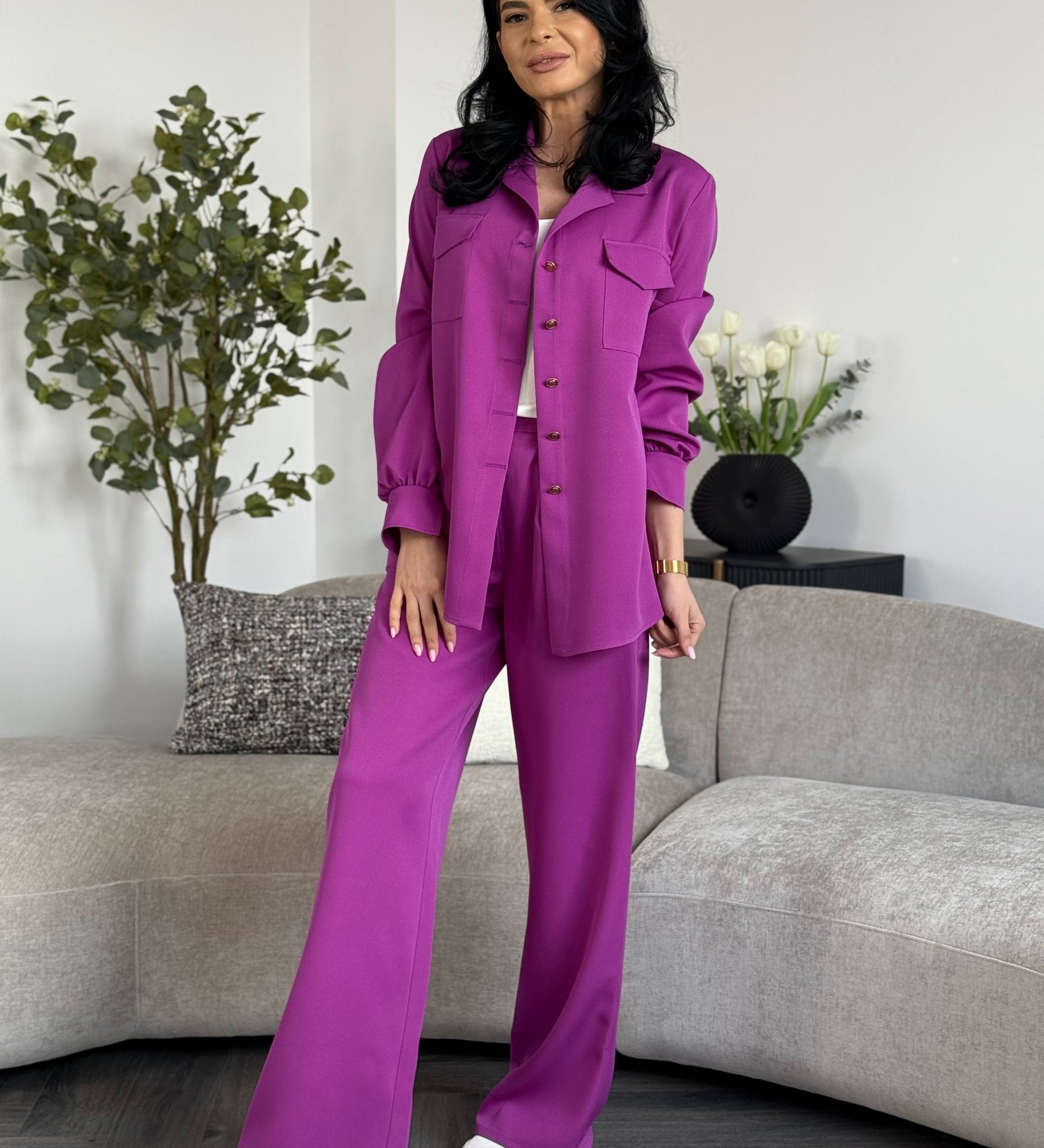 ‍Melinda – Elegáns Női Kosztüm Szett (Ingyenes)