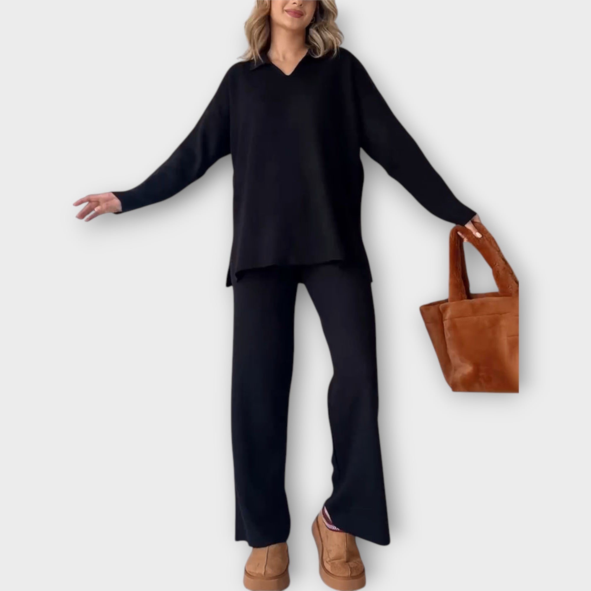 Laza Vonalú és Minimalista Dizájnnal Rendelkező Szett