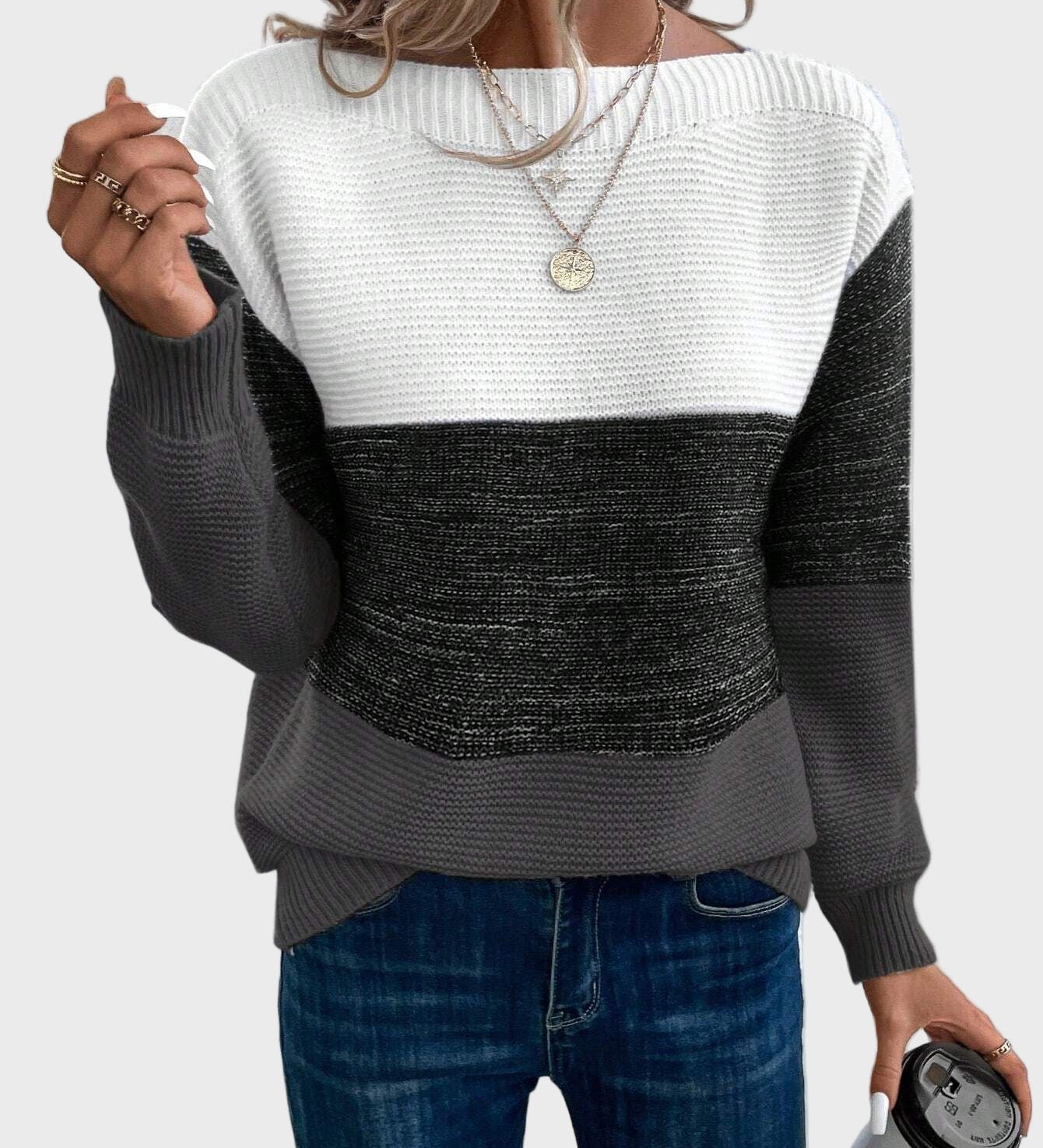 Elegáns Kötött Garbó